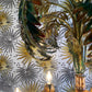 Fan Palm Wallpaper - 001 Chalk