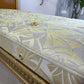 Giltwood Bergere Cane Bed Maple and Co of England Circa 1900