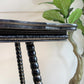 Victorian Glass Ball And Claw Black Ebonised Table 1870's