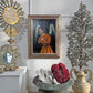 17th Century Cuzco School Oil Painting On Canvas Archangel Selaphiel