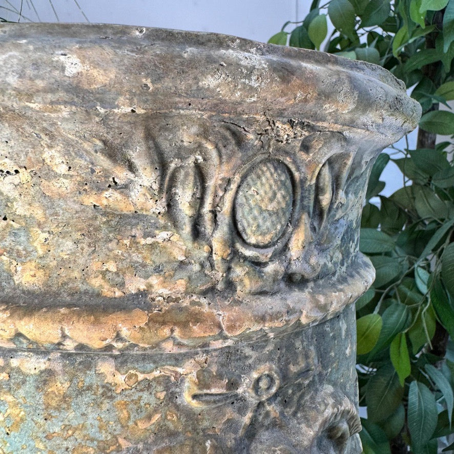 19th Century Satyr and Laurel Decorative Sundial Column