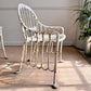 Mid Century Faux Bamboo Garden Chairs Brazil 1970