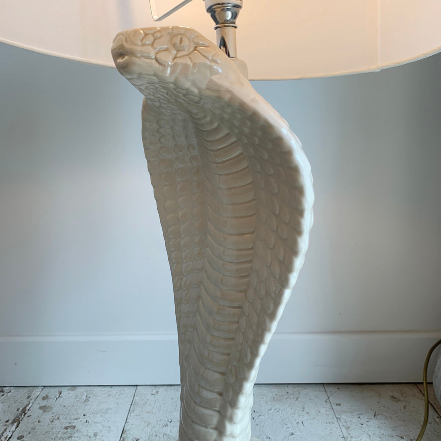 Tommaso Barbi White Cobra Lamp