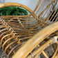 Rocking Chair in Bamboo and Rattan Attributed to Franco Albini 1950's