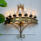 Vintage Ferro Wall Light 1950's Spain