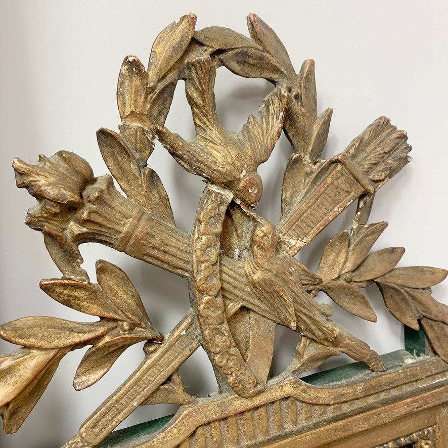 Early 19th Century Gold Mirror Petite Louis XVI Style