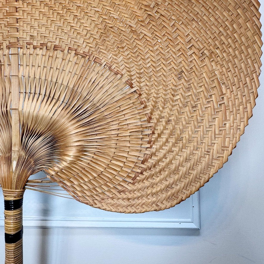 Large Ingo Maurer style Uchiwa Wall Light