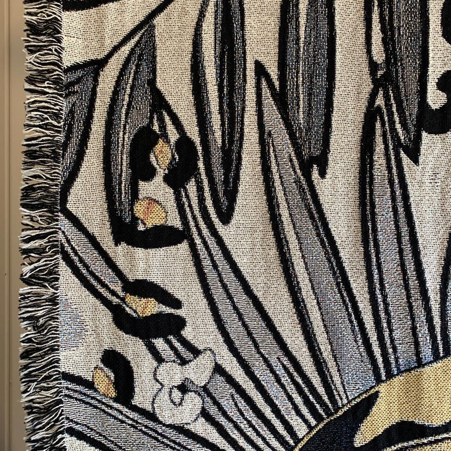 The Tropics Collection 'Hornbill' Woven Throw