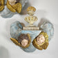 Plaster Putto Wall Shelves Circa 1920