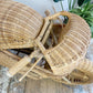 Incredible Life Size Wicker and Bamboo Racing Motorbike