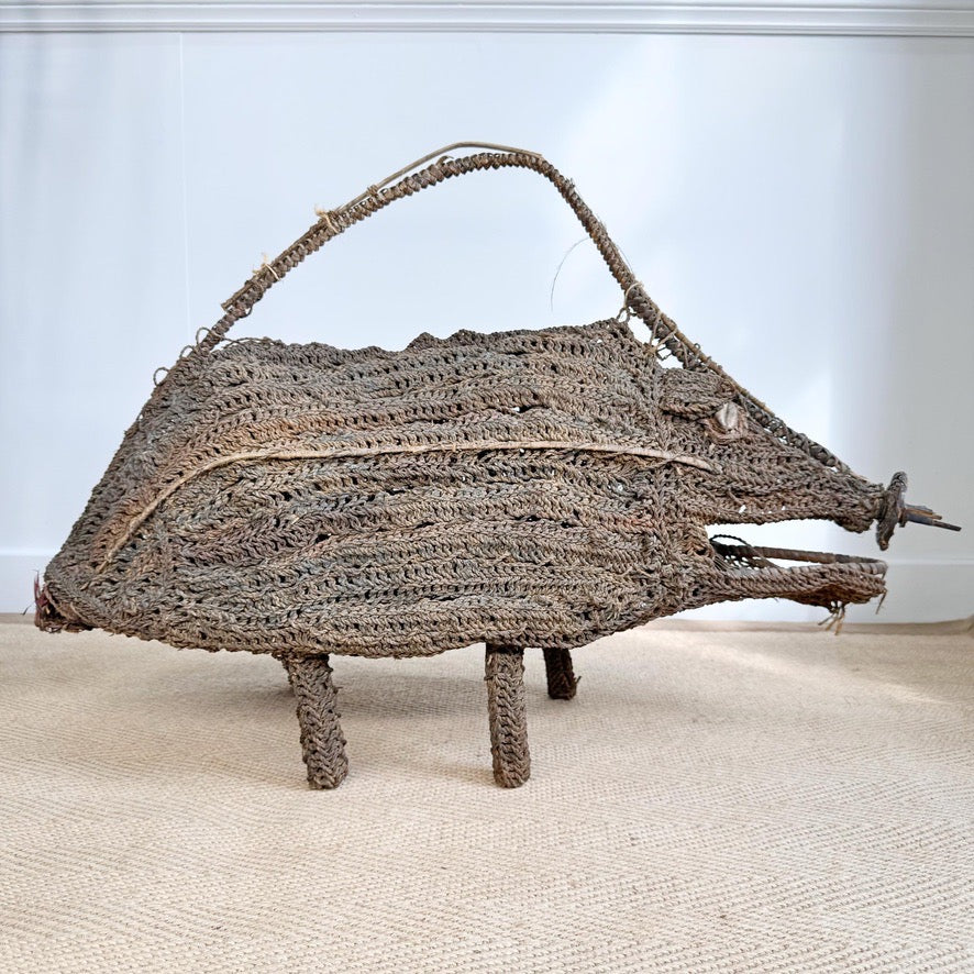 Woven Dream Spirit Wild Pig, Papua New Guinea