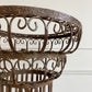Mid Century Decorative Scrollwork Plant Stand