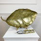 Decorative Brass Leaf Sculpture and Nut Cracker By David Marshall 1970's