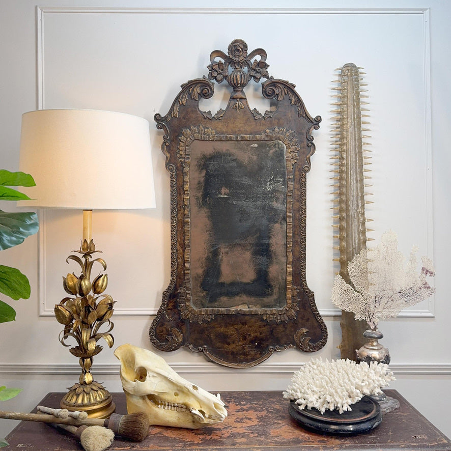 George II Style Mirror late 19th Century