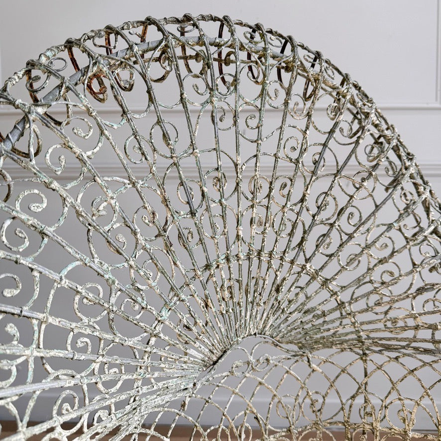 Regency Decorative Wirework Garden Chair