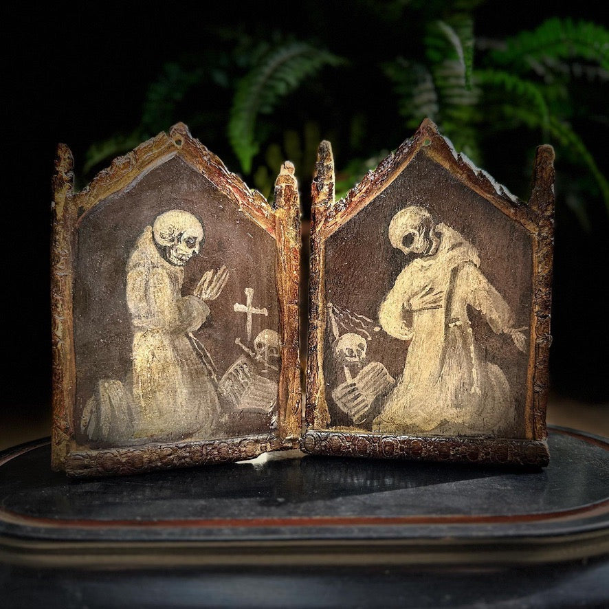 Pair Of Memento Mori 16th Century Italy