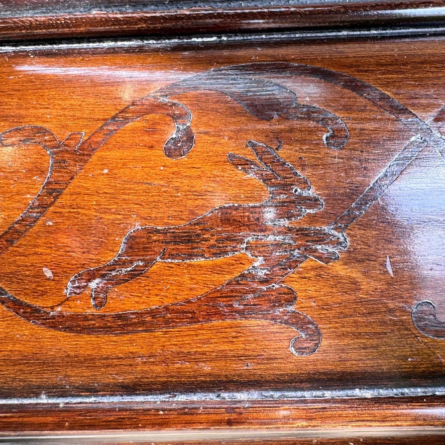 Antique Marquetry Mirror in the William and Mary style 18th Century