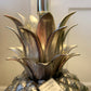 Rare Mauro Manetti Silver Pineapple Table Lamp 1960's