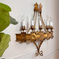 Vintage Ferro Wall Light 1950's Spain