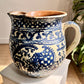 Antique Troita Popa Slipware Jug Romanian 1920's