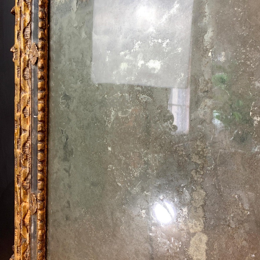 Early 18th Century Giltwood Italian Mirror