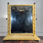 Regency Painted Faux Bamboo Dressing Table Mirror