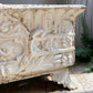 19th Century Large White French Cast Iron Jardiniere