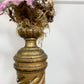 Natural Sea Fan Coral on Gilt Base