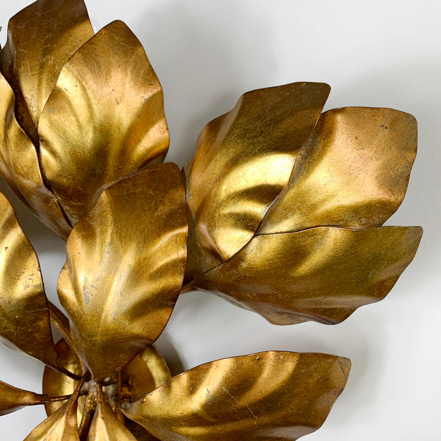 Hans Kogl Gold Leaf Wall Light