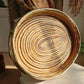 Gabriella Crespi Style Pencil Reed Banded Trays Set of 3