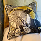 The Tropics Collection 'Hornbill' Luxury Silk Cushion