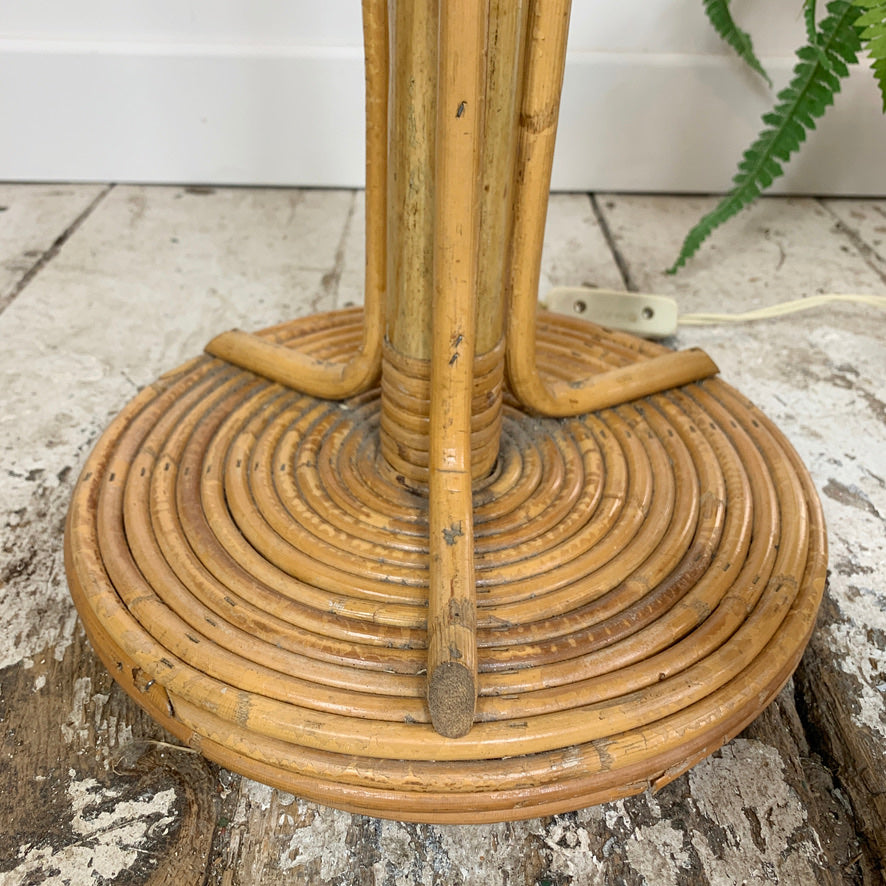 Louis Sognot Bamboo Floor Lamp 1950's