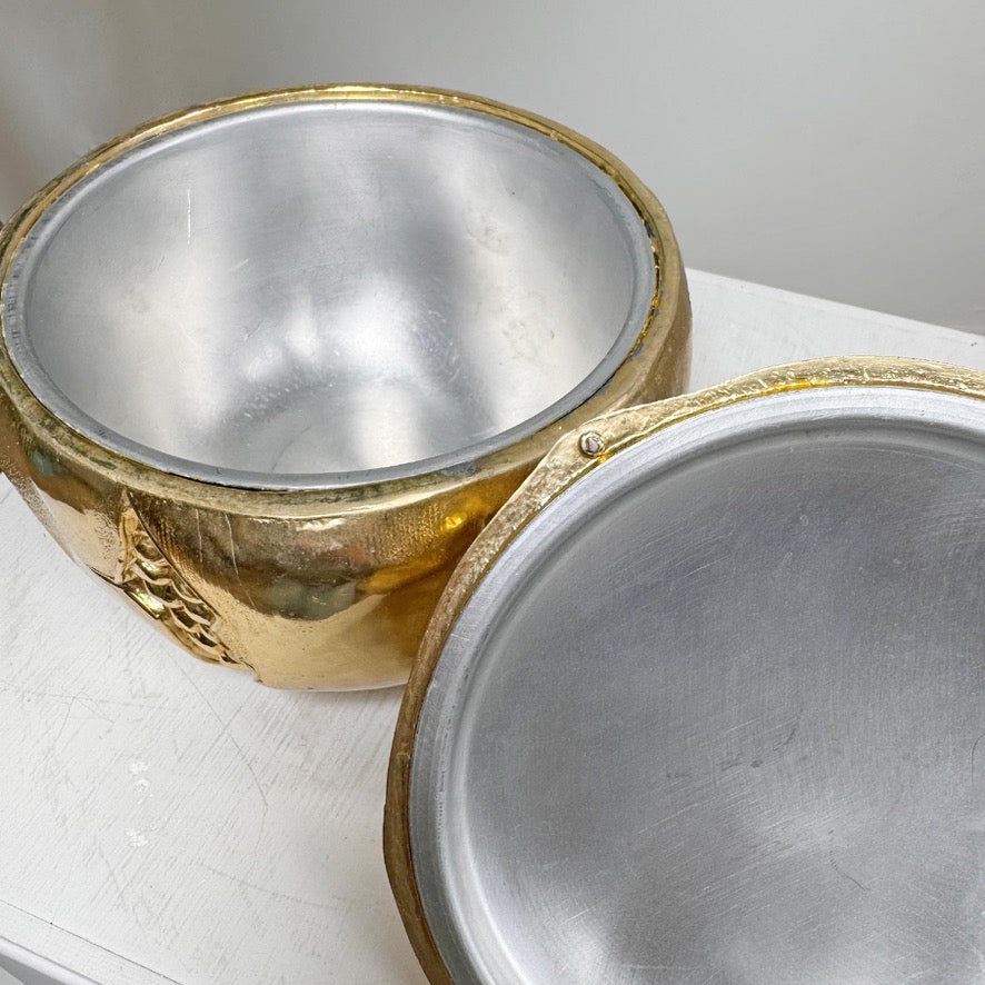 Mauro Manetti Gold Pomegranate Ice Bucket