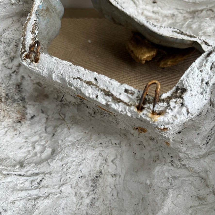 Plaster Putto Wall Shelves Circa 1920