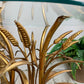 Gold Wheat Sheaf Side Table