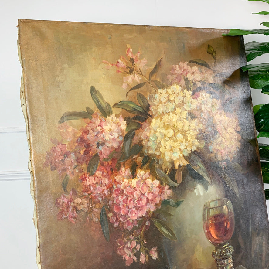 Cornelius 'Kees' Terlouw still life on canvas