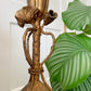 1950's Gold Lotus Flower American Table Lamp by the Marbro Company