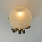 Maison Arlus Bronze Hand Wall Sconce in Gilt Silver France 1970's