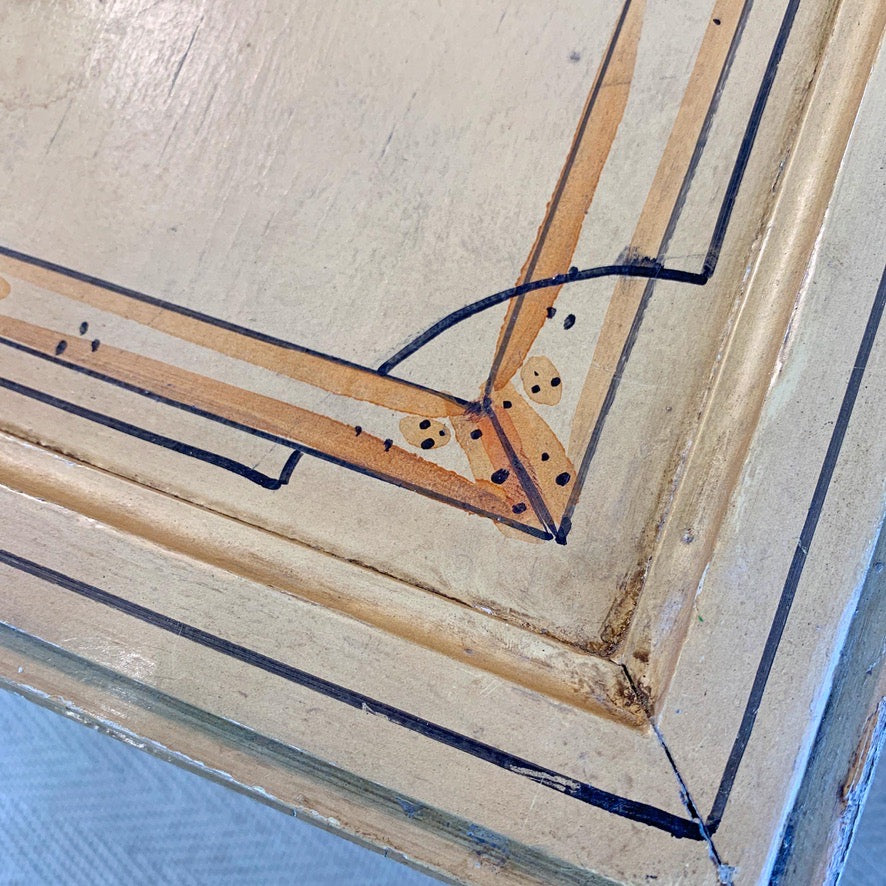 Early 20th Century Painted Faux Bamboo Chippendale Style Centre Table