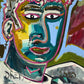 Faces In My Head - Outsider Artist Drew