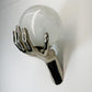 Maison Arlus Bronze Hand Wall Sconce in Gilt Silver France 1970's