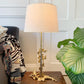 Fondica Gold Bird & Flowers Table Light, by Regis Dho
