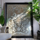 Exceptional late 19th Century Etched & Bevelled pub mirror