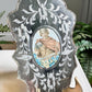 Antique Pair of German Nuns' Mirrors circa 1800