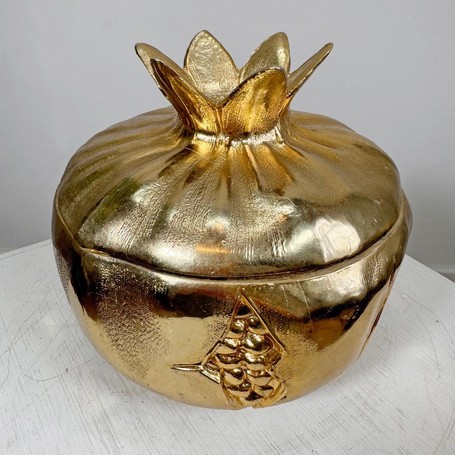 Mauro Manetti Gold Pomegranate Ice Bucket