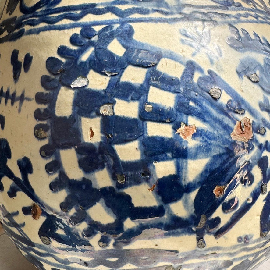 Antique Troita Popa Slipware Jug Romanian 1920's
