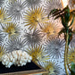 Fan Palm Wallpaper - 001 Chalk