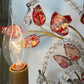 Pair of Maison Bagues Red Wall Sconces Circa 1910