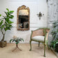Queen Anne Giltwood Split Plate Mirror