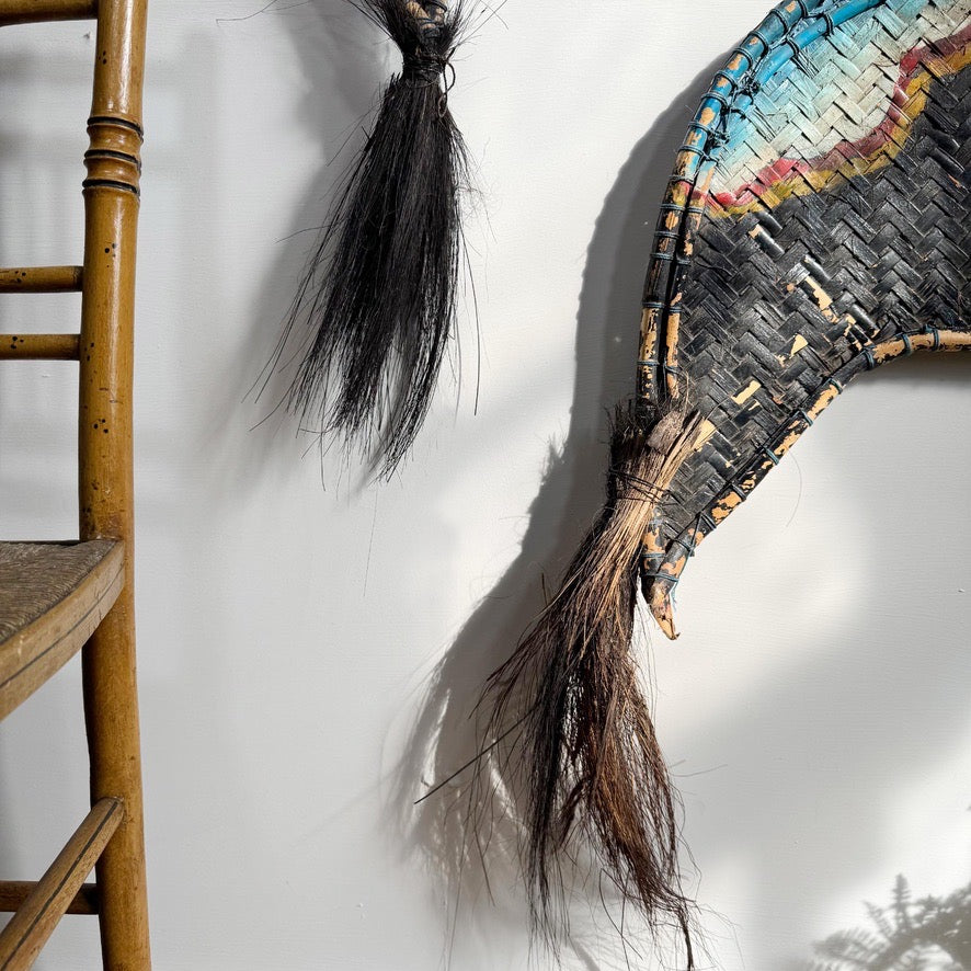 Pair of Large Kuda Lumping Ceremonial Horses from Java